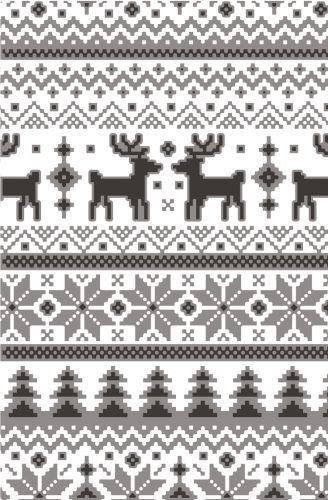 Produktbild Sizzix Multi-Level Texture Fades Prägefolder - Weihnachten by Tim Holtz