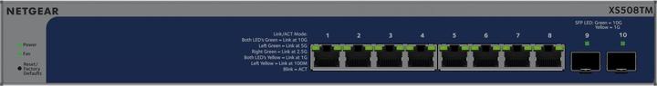 Actual product image Netgear XS508TM (10 Ports)