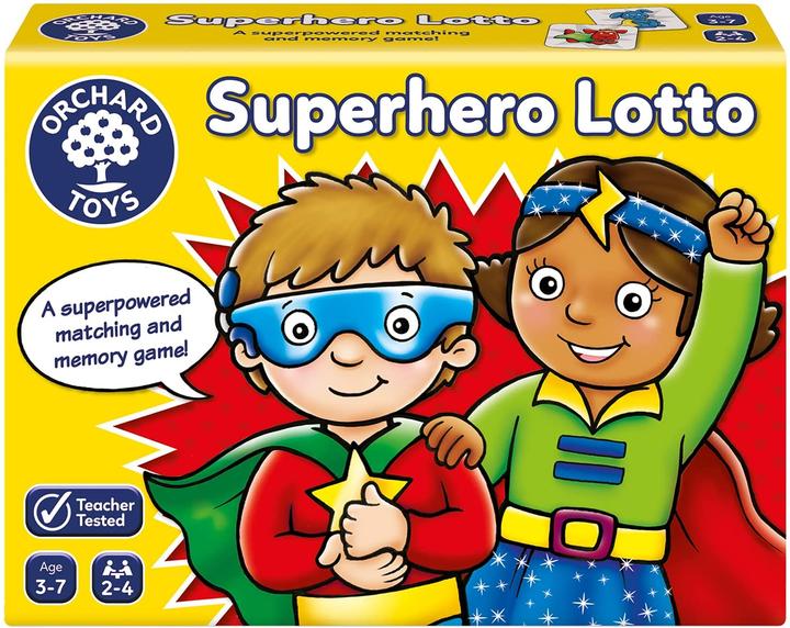 Produktbild Orchard Toys Board Game Superhero Lotto (in English) (Englisch)