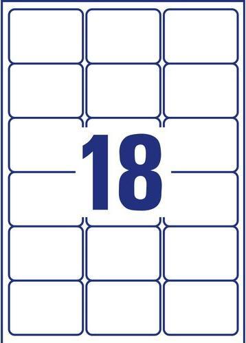 Actual product image Avery Universal labels