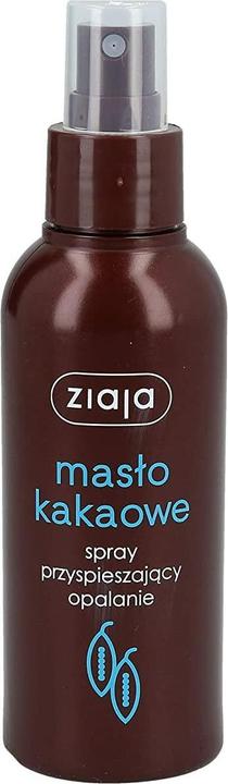 Actual product image Ziaja Maslo Kakaowe tanning accelerator spray 100ml (U) (Self tanning spray, 100 ml)