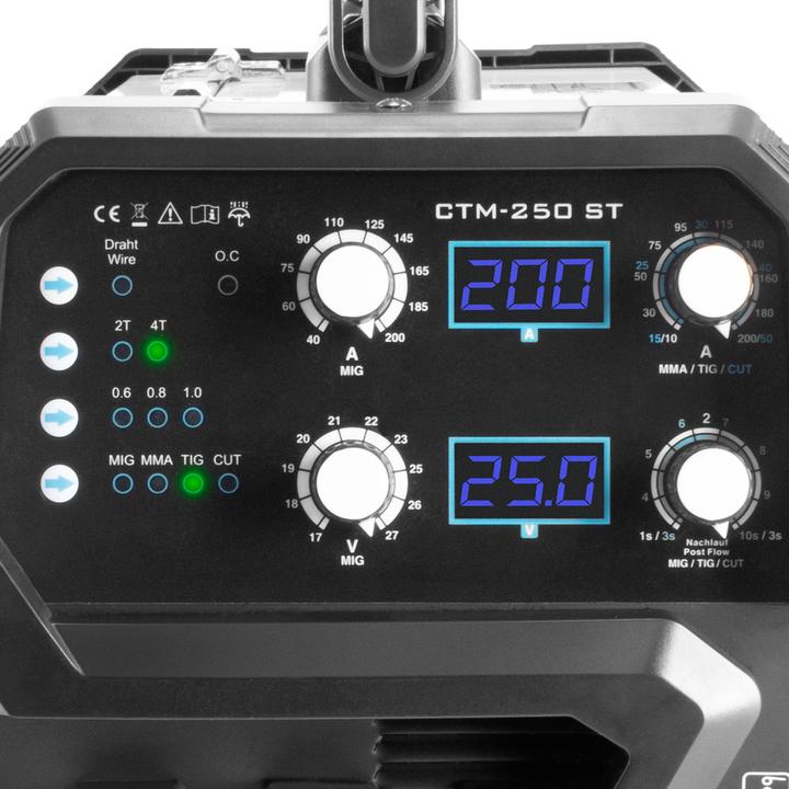 Actual product image Stahlwerk CTM-250 ST Digital 5-in-1 inverter combi welder with 200 A