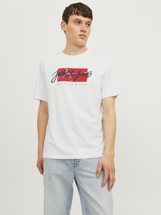 Actual product image Jack & Jones Logo round neck T-shirt T-shirt (XS)