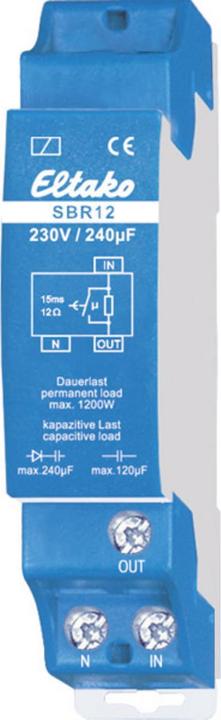 Image du produit Eltako Relais limiteur de courant capacitif microfarad. Aucun contact