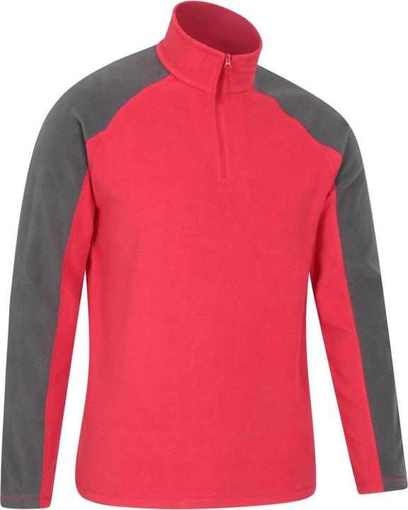 Immagine prodotto Mountain Warehouse Top in pile Ashbourne II con mezza zip da uomo (M)