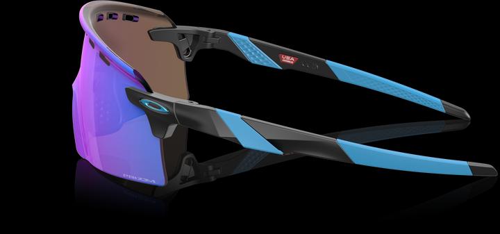 Actual product image Oakley Encoder Strike Vented Sports Glasses (Blue, Black, Blue)