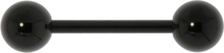 Image du produit Bijouteria Piercing langue (Acier chirurgical 316L, Revêtement PVD (noir))