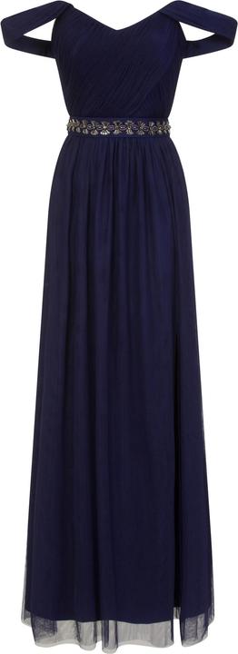 Image du produit Little Mistress Maxi robe bleu marine avec taille de bijou (44 E)