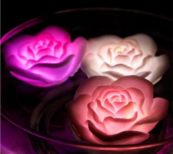 Produktbild TOP Rosen Badelichter