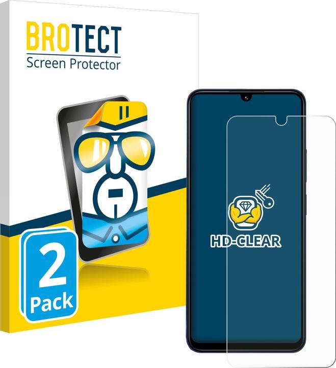 Produktbild BROTECT Schutzfolie Displayschutz Displayschutzfolie Folie Klar Transparent (2 Stück, Xiaomi Redmi Note 14 Pro 5G)