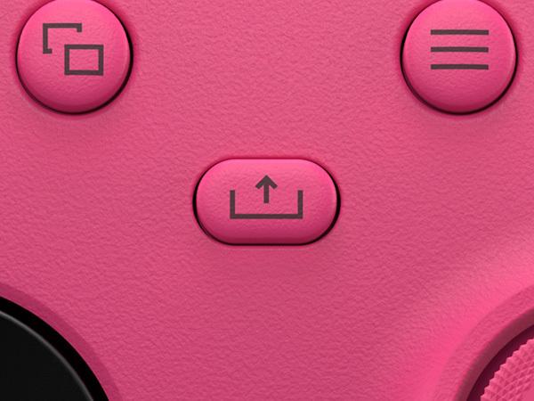 Actual product image Microsoft Xbox Wireless Controller - Deep Pink (Xbox One S, PC, Xbox Series X, Xbox One X, Xbox Series S)