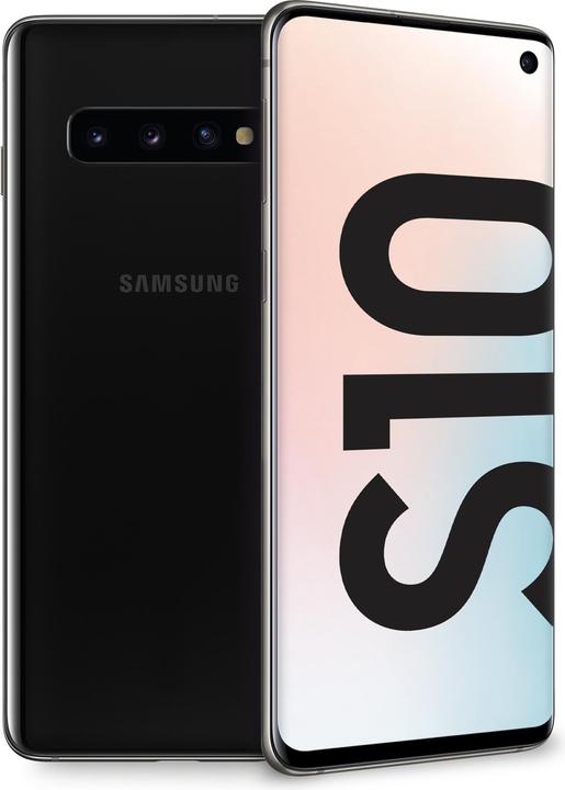 Samsung Galaxy S10 (128 GB, Prism Black, 6.10", Hybrid Dual SIM, 16 Mpx, 4G)