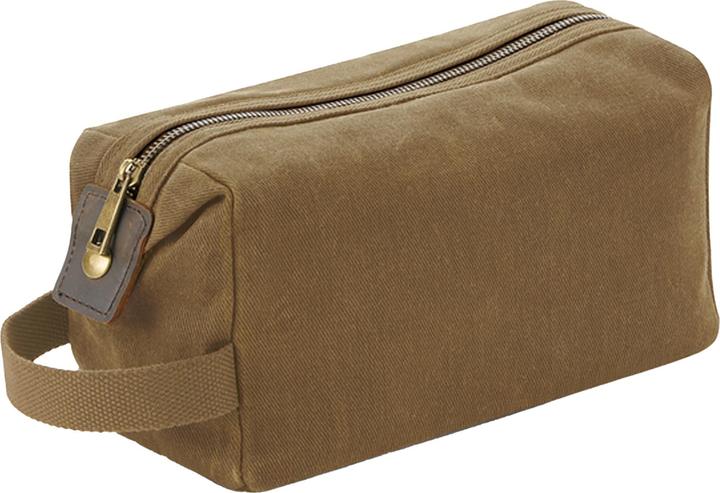 Immagine prodotto Quadral Heritage Borsa Per Lavaggio in Tela Cerata Con Dettagli In Pelle