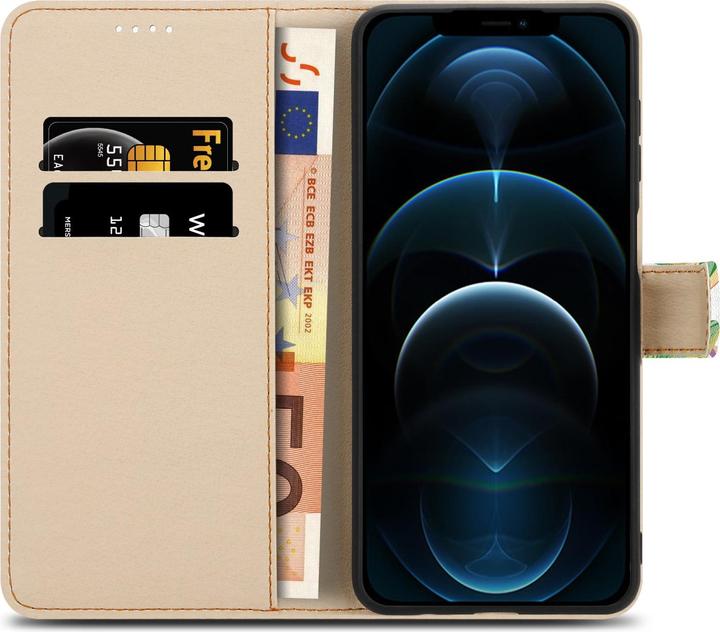 Image du produit Cadorabo Pochette Book avec impression (Apple iPhone 12 Pro Max)