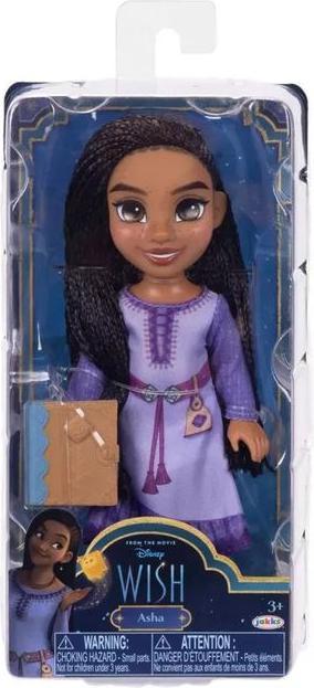 Image du produit Disney Princess Poupée WISH Asha, 16 cm