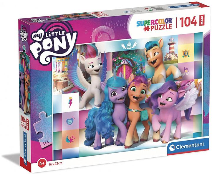 Image du produit Clementoni Maxi puzzle Rire de My Little Pony, 104pcs. (104 pièces)
