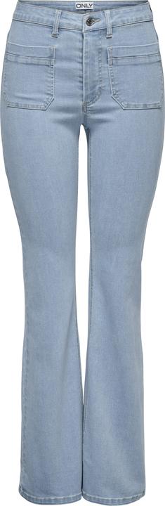Image du produit Only ONLWAUW Hohe Taille Ausgestellt Jeans Flared fit jeans (32)