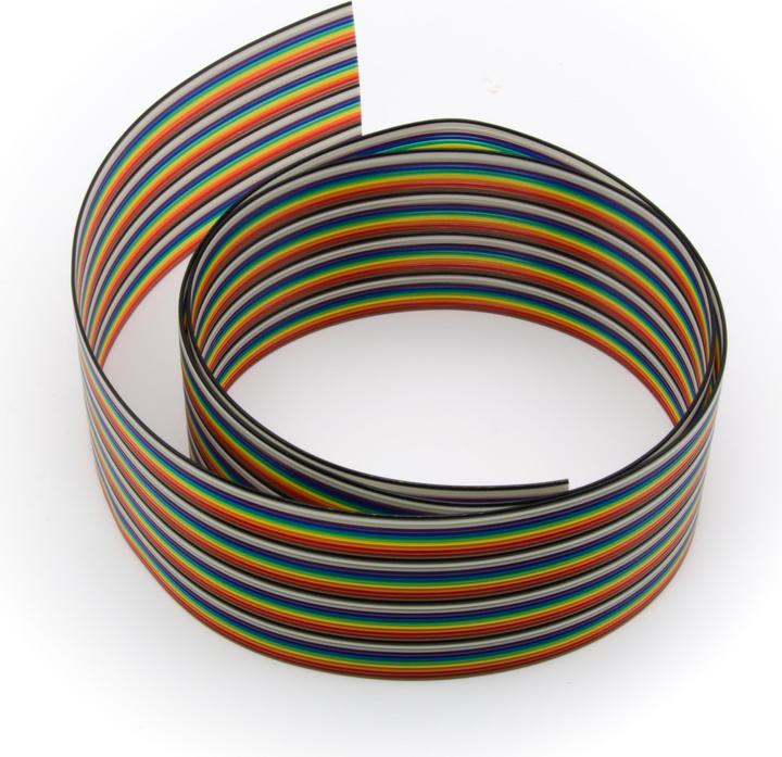 Immagine prodotto Purecrea Cavo piatto IDC FC Rainbow 40p 28AWG