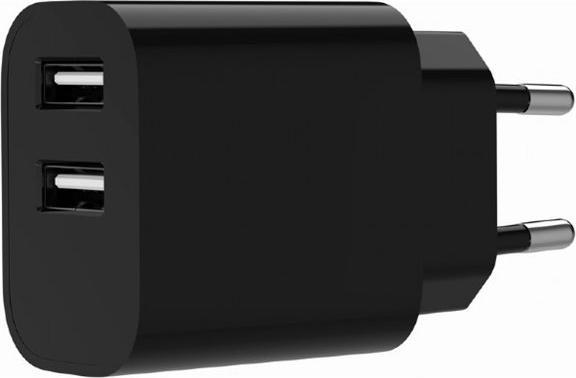 Produktbild Gembird Chargeur secteur 2x ports USB-A (Noir)