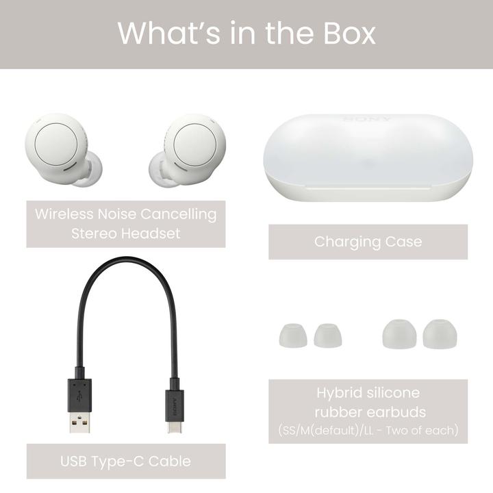 Actual product image Sony WF-C500 (No noise cancelling, 10 h, Wireless)