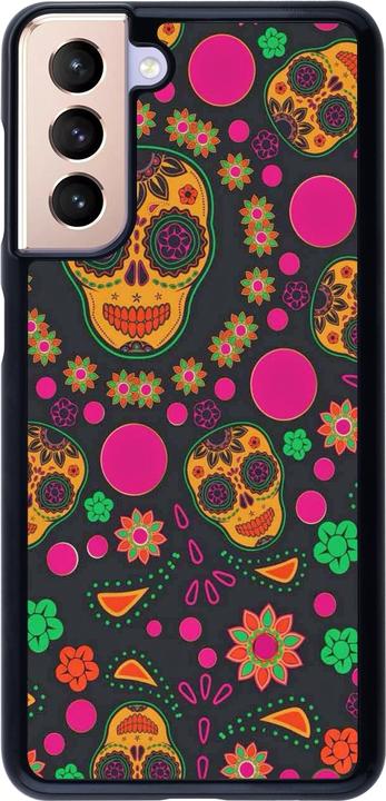 Immagine prodotto PhoneLook Copertina Halloween 22 teschi messicani colorati (Samsung Galaxy S21 5G)