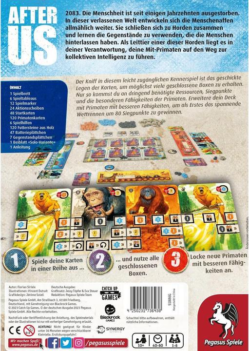 Produktbild Pegasus After Us, Brettspiel, für 1-6 Spieler, ab 10 Jahren (DE-Ausgabe) (Deutsch)