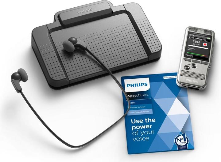 Immagine prodotto Philips Set di dettatura e riproduzione Pocket Memo DPM6700