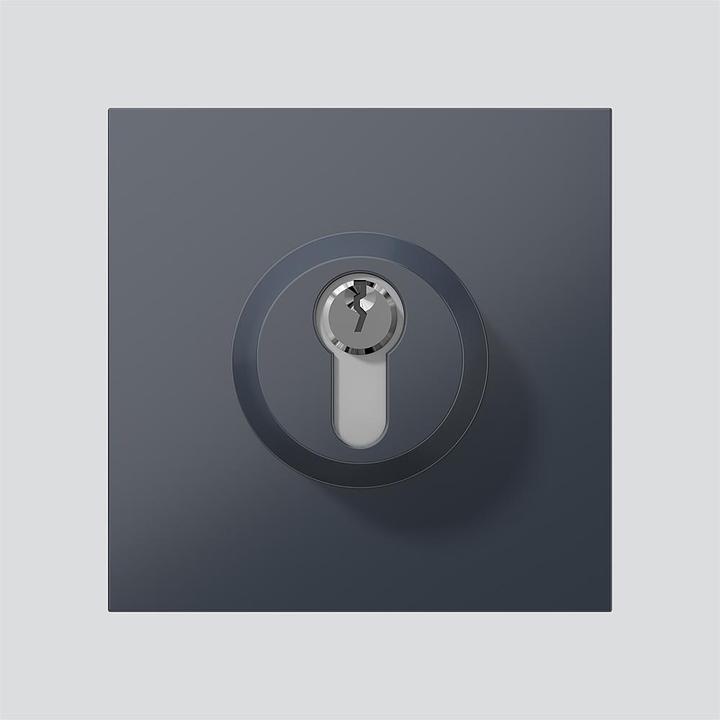 Actual product image Siedle Lock module SM 611-01 AG anthracite grey