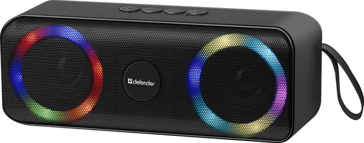 Immagine prodotto Defender Altoparlante Beatbox 20 Bluetooth 20w Luce/Bt/Mic/Fm/Usb/Tf (5 h, Batteria)