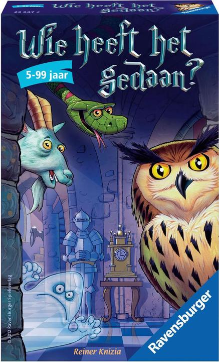 Ravensburger Wie heeft het gedaan? Lernspiel Kinder