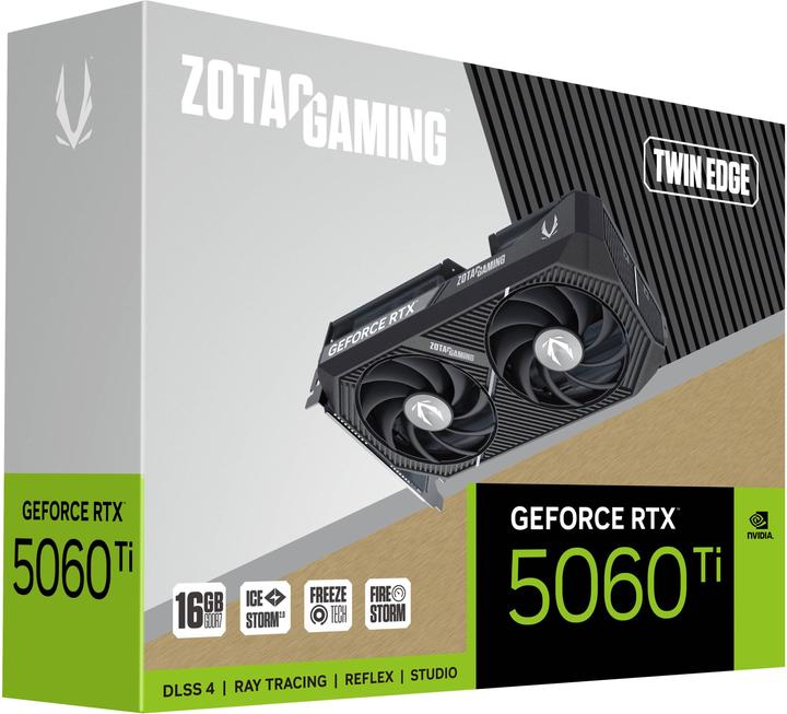 Actual product image Zotac GeForce RTX 5060 Ti Twin Edge (16 GB)