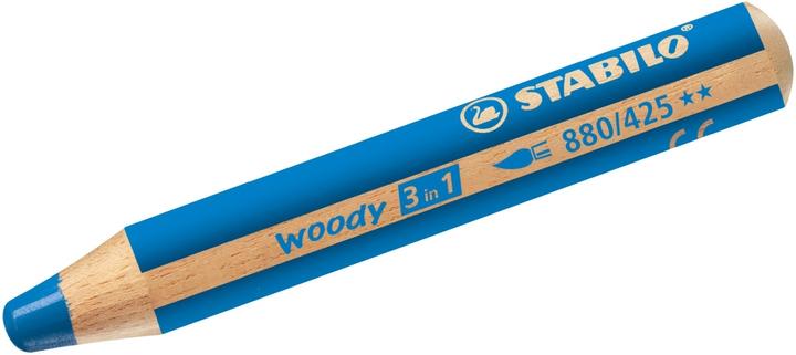 Produktbild STABILO woody 3 in 1 Buntstift (Mittelblau, 1 x)