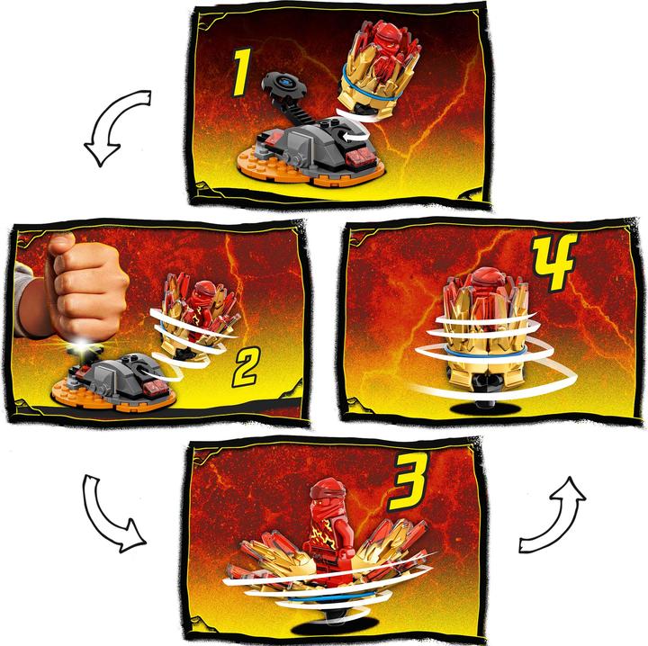Actual product image LEGO Kai's Spinjitzu gyro (70686, LEGO Ninjago)