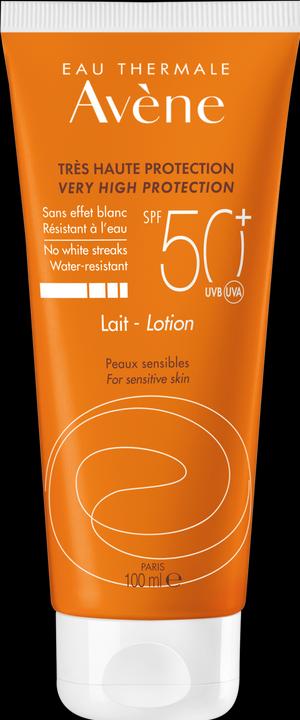 Image du produit Avène Lait Soins solaires ORANGE (Lait solaire, SPF 50+, 100 ml, 138 g)