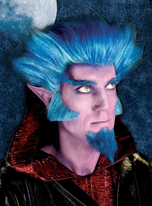 Produktbild Maskworld Blaue Perücke Nachtelf