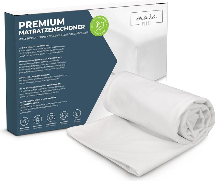 Mara Vital Mattress protector Mattress protector Mattress topper waterproof, breathable and washable