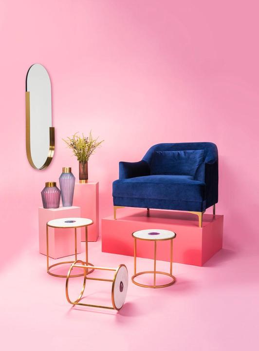 Actual product image Kare Design Mirror Hipster Oval 114x50cm (50 x 114 cm)