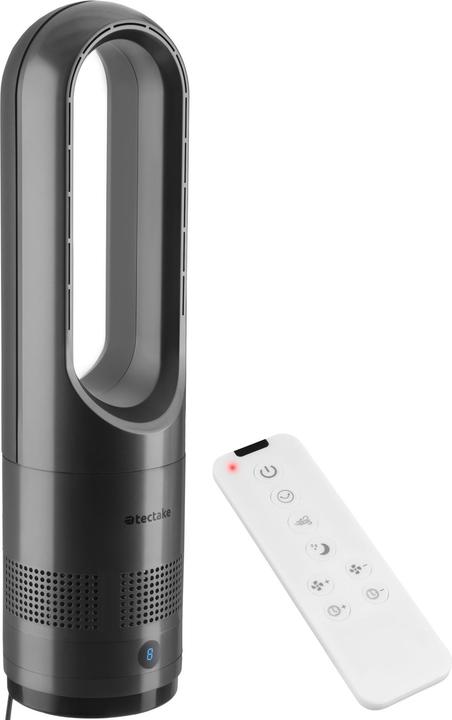 Image du produit tectake ventilateur colonne Polar, oscillation à 80°, incl. minuterie (55 dB)