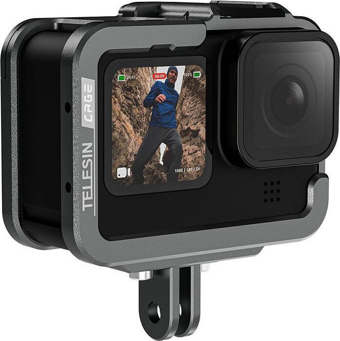 Image du produit Telesin Cage en aluminium pour GoPro Hero11/10/9 (9, GoPro Hero 11)