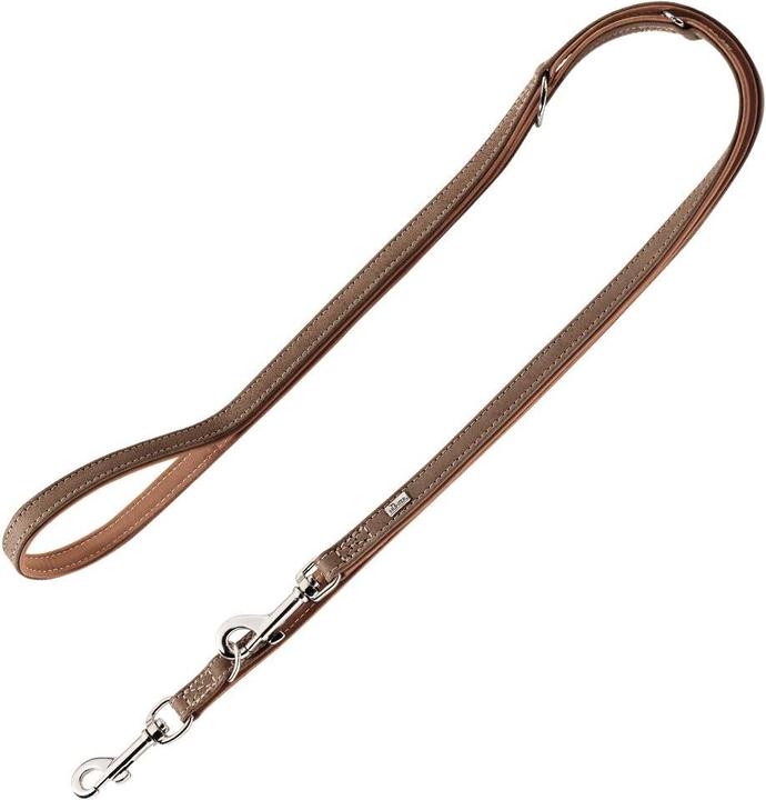 Immagine prodotto Hunter guinzaglio in koleather Porto tobacco/cognac lungo e largo (M, Cane)