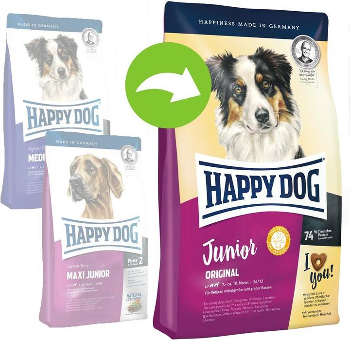 Immagine prodotto Happy Dog Originale junior (Junior, 1 pz., 10000 g)