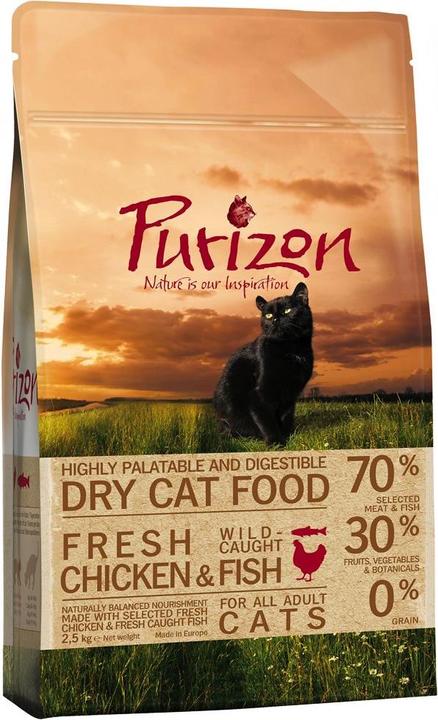 Actual product image Purizon Adult Chicken & Fish (2 pcs., 3250 g)