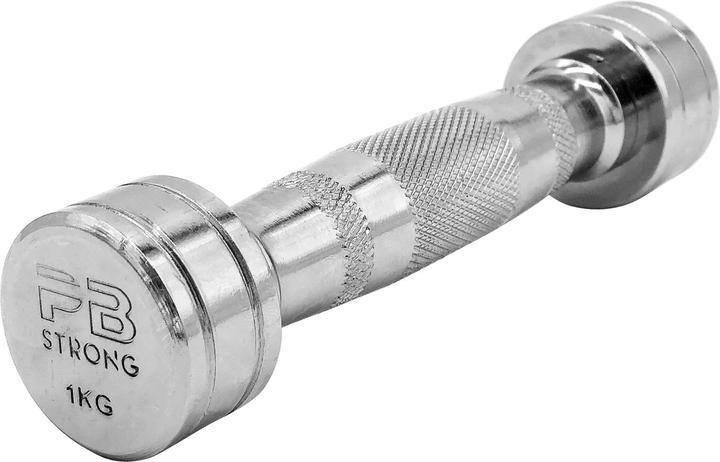 Perform Better Kurzhantel Chrom 1kg (1 x 1 kg)