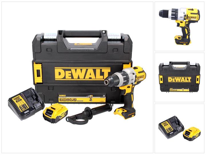 Productafbeelding DeWalt DCD 996 P1 Accu klopboormachine 18V 95Nm Borstelloos + 1x Accu 5,0Ah + Lader + TSTAK (Oplaadbare batterij)
