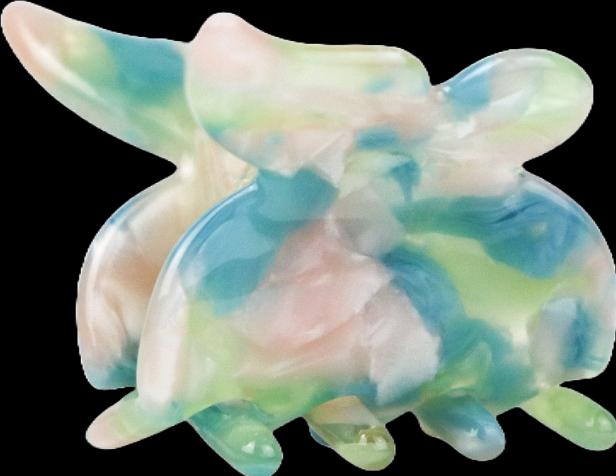 Sasstie Pince à cheveux Butterfly Earth Blue (1 pcs)