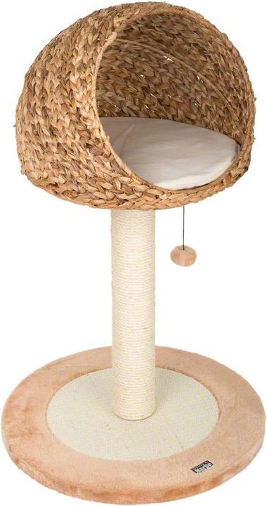Image du produit Karlie Arbre à chat en feuilles de bananier Petit Trou (93 cm, Beige)