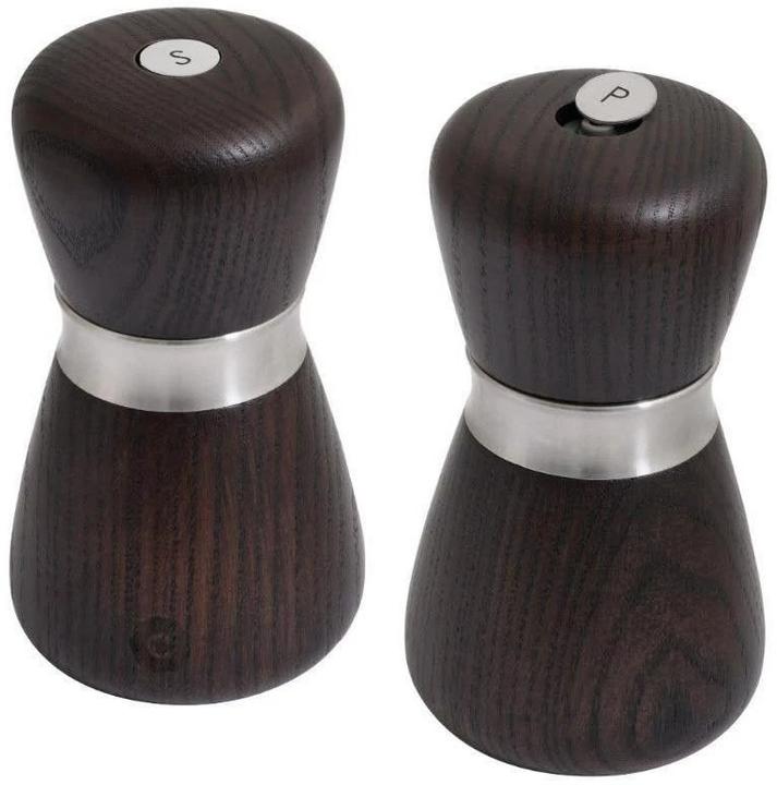 Actual product image Crush Grind Spice Mill Kyoto 17 cm Black (Various spices)