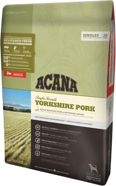 Actual product image Acana Yorkshire pork (Adult, 1 pcs., 11400 g)