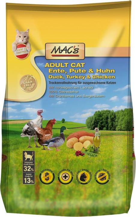 Produktbild MAC's Katzenfutter trocken (Adult, 1 Stk., 1500 g)