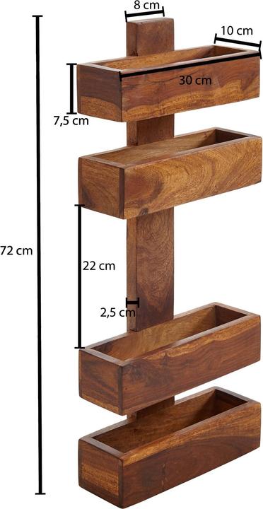 Actual product image Wohnling Mumbai (30 x 10 x 72 cm)